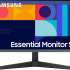 24" Монитор Samsung Essential S3 S24C330GAI,  1920x1080,  IPS,  100Гц,  1хHDMI,  1хDP,  черный [ls24c330gaixci]